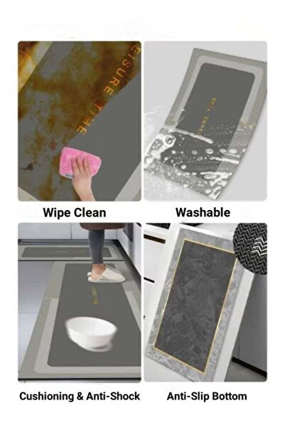 Generic Kitchen Mat,Kitchen Floor Mat, Kitchen Rug, Anti-Skid Floor Carpet Pad, Versatile Entry Mat