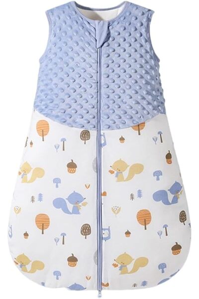 Arabest Baby Sleep Sack, Baby Wearable Blanket for 12-18 Months, 100% Cotton (Style 2 L)