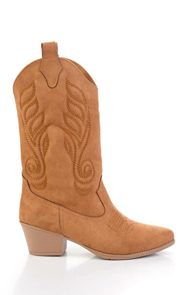 Bambi Taba Kadın Çizme K03671102772