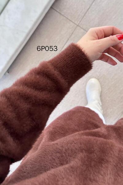 İnce Topuk Prive Series Bearded Knitwear Tunic 6P053