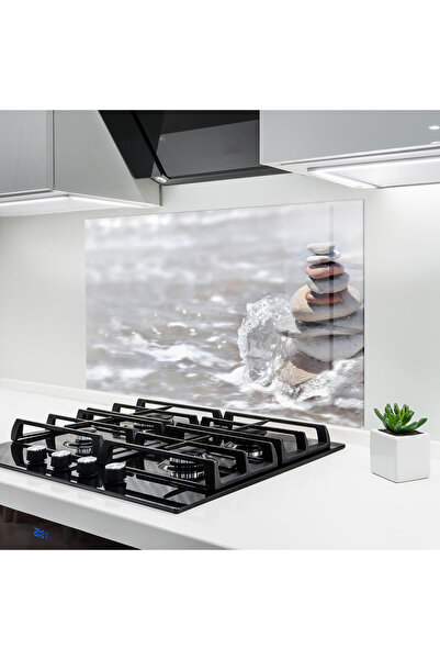 Arthub Panou Sticla Bucatarie, Protectie aragaz, Termorezistent, Feng-shui, P...