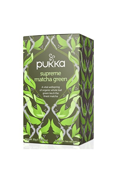 Pukka Supreme Matcha, ceai, Verde , 20 pliculete