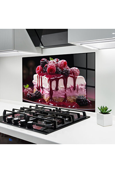 Arthub Panou Sticla Bucatarie, Protectie aragaz, Termorezistent, Alimente, Be...