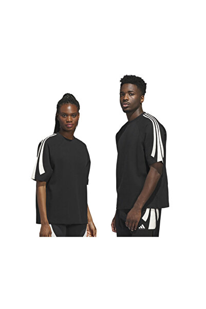 adidas Ss Sweat Unisex Basketball T-Shirt Jx5592 Black