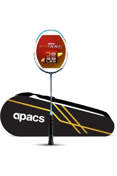 Apacs مضرب تنس الريشة Z Power 900 RP+ Lite (بدون أوتار، 78 جرامًا)