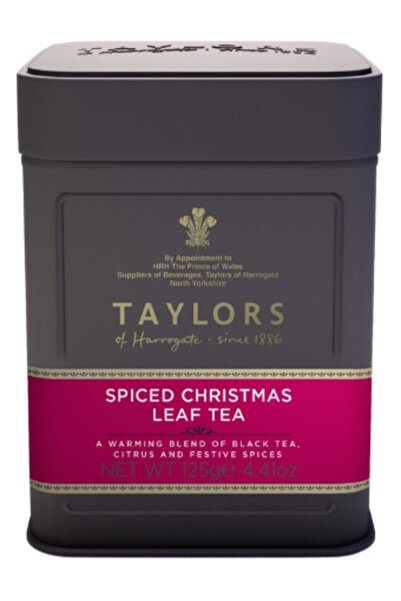 TAYLORS Black Tea Christmas Edition, Metal Box, Leaves, 125 gr.