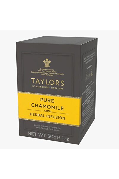 TAYLORS Chamomile Tea Infusion, 20 individually wrapped sachets, 30 gr.
