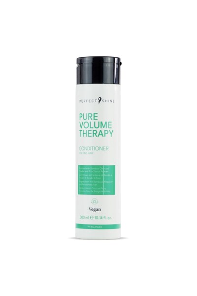 PERFECT SHINE Pure Volume Purifying Conditioner with Rice Starch Charcoal Ext...