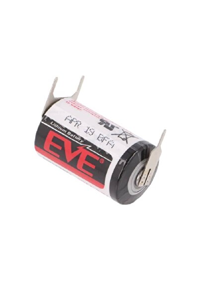 Eve ΜΠΑΤΑΡΙΑ 1/2AA LI-ION 3.6V 25.15 X 14.55MM 3 ακίδες