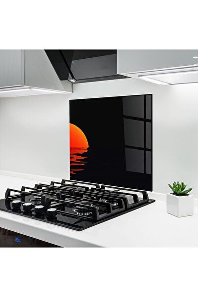 Arthub Panou Sticla Bucatarie, Protectie aragaz, Termorezistent, Peisaje, Red...