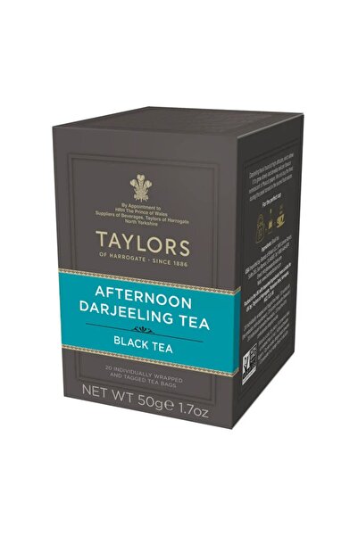 TAYLORS Ceai Negru Afternoon Darjeeling, 20 pliculete ambalate individual, 50...