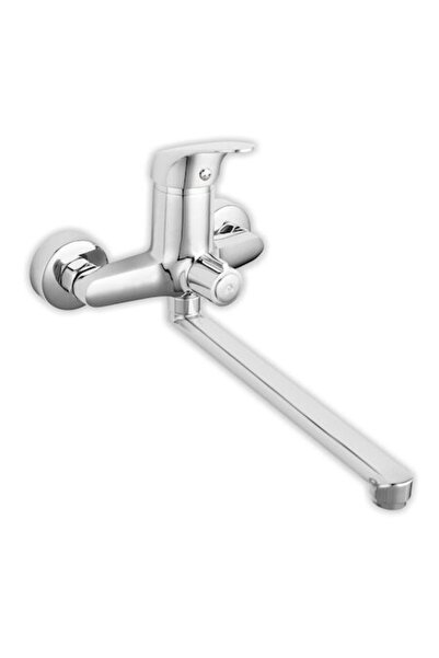 FERRO O baterie cadă/duș BFO3A, montare pe perete, monocomandă, finisaj cromat