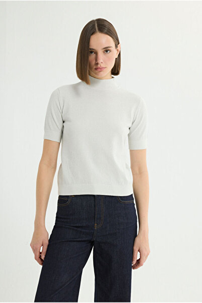 Love My Body Kısa Kollu Balıkçı Yaka Triko