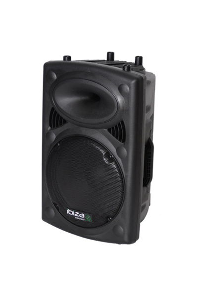 IBIZA Boxă activă USB/MP3/BT de 12 inch cu telecomandă