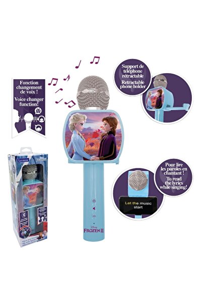 LEXIBOOK Disney Frozen Karaoke Microphone with Speaker