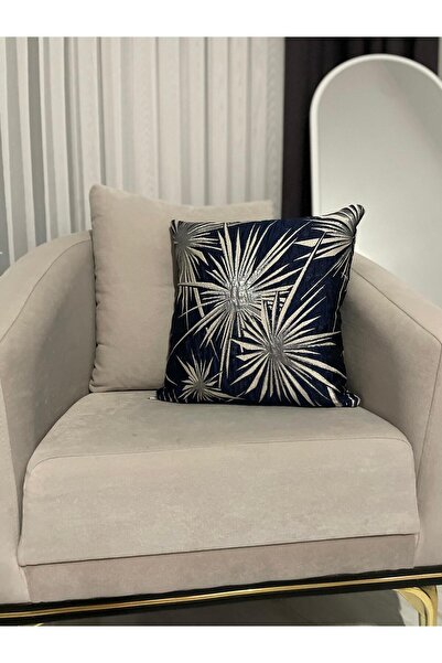 nissahome Premıum Kabartma Seri Estrella Desen Çift Taraflı Kırlent Kılıfı