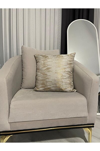 nissahome Çift Taraflı Lotus Desen Kırlent Kılıfı