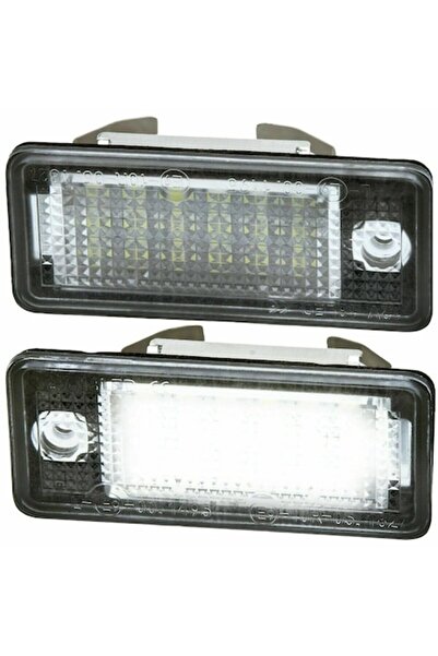 GizMondo Set 2 bucati Lampi Numar LED Canbus, compatibile cu Audi A4 B6, B7, A6 C6, A3, A5, A8, Q7