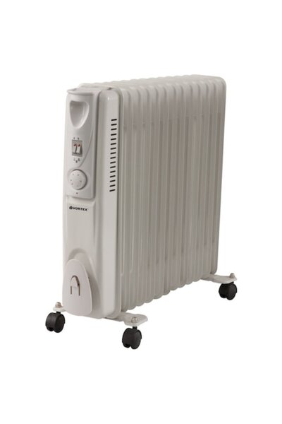 Vortex Radiator VO4222 2500 W, 3 niveluri de putere, 13 aripioare, Alb