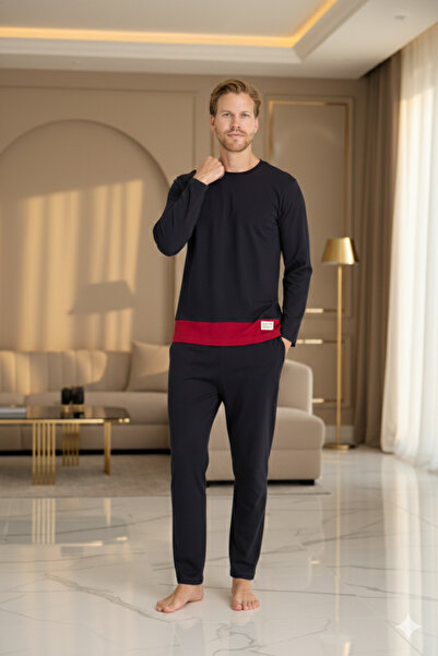 KLY 100% Cotton Men's Luxury Design Pajama Set