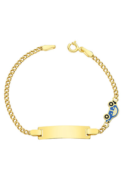 ADOR ALTIN BLUE CAR ÇOCUK KÜNYE