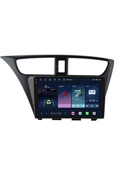 Piloton Navigație Android de 9 inci pentru Honda Civic 9 Hatchback (2011-2015...