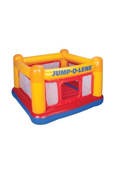 Intex Platformă gonflabilă pentru sărituri Casă de joacă Jump-O-Lene 174x174x112 cm