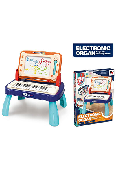 OEM Piano and Magnetic Educational Drawing Board Set, 37 x 46 x 5 cm, Multicolor, 3 years+