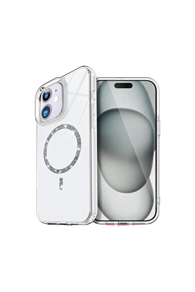 Twin Store غطاء آيفون 11 لايف دايموند ماجسيف - شفاف