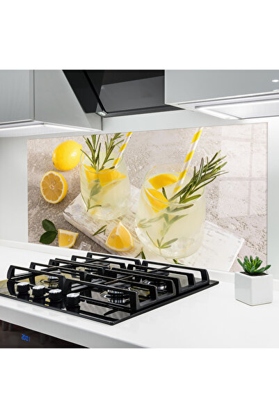 Arthub Panou Sticla Bucatarie, Protectie aragaz, Termorezistent, Alimente, Ho...