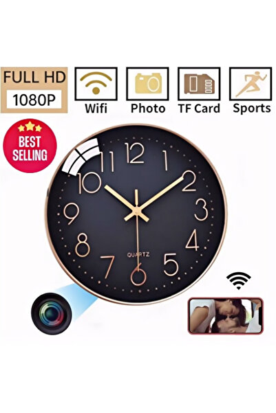 AMERICAN EAGLE 1080P HD wireless Mini WiFi wall-mounted clock camera, night vision, security monitoring