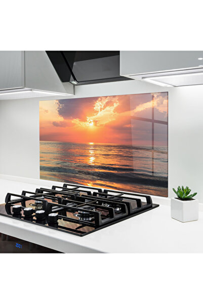 Arthub Panou Sticla Bucatarie, Protectie aragaz, Termorezistent, Feng-shui, O...