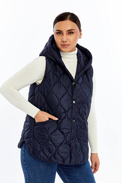 sehatex Short Quilted Hooded Vest