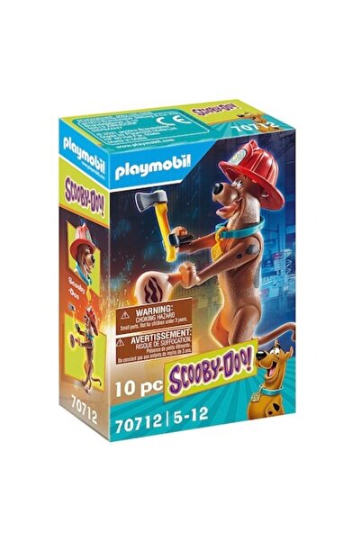 Playmobil Φιγούρα Playmobil® SCOOBY-DOO Συλλεκτικός Πυροσβέστης (70712)