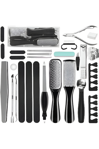 Regal Bliss Professional medical pedicure tools Complete set of 26 accessories