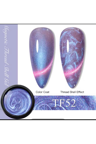 Meet Acros Cat Eye Galaxy Kavanoz Jel LİLA yansımalı 5ml