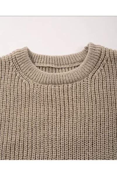 FAVORİST Чоловічий трикотажний светр з велосипедним коміром BTK