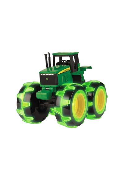 Tomy Tractor John Deere cu roți luminoase