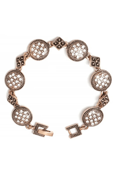 CRM DeLux bracelet for women, CRM, 18 cm, gold