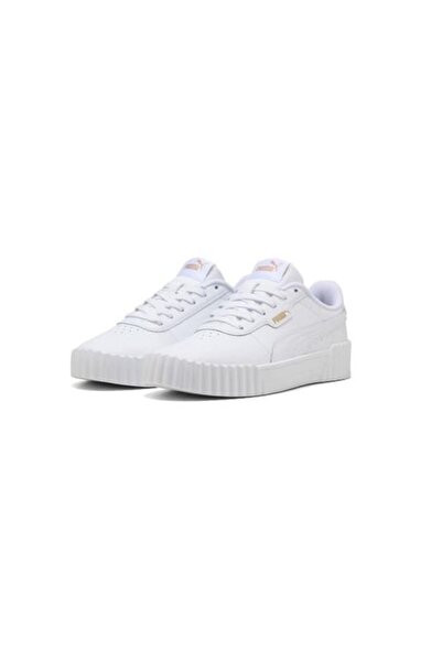 Puma Carina 3.0 Jr 401476-01 Sneaker Unisex Spor Ayakkabı BEYAZ