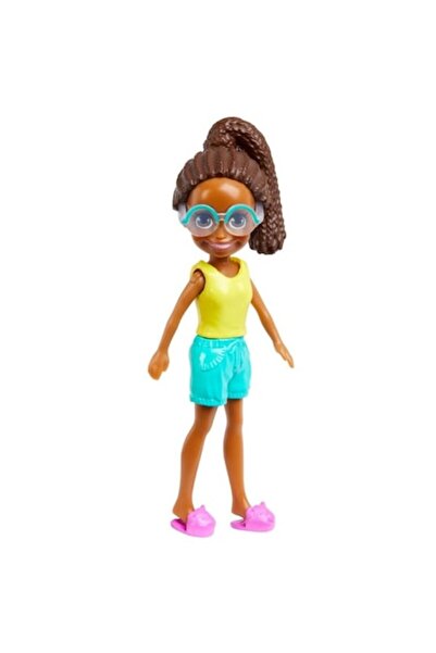 mattel Set Polly Pocket Style Spinner Dulap de modă Panda (HKW05)