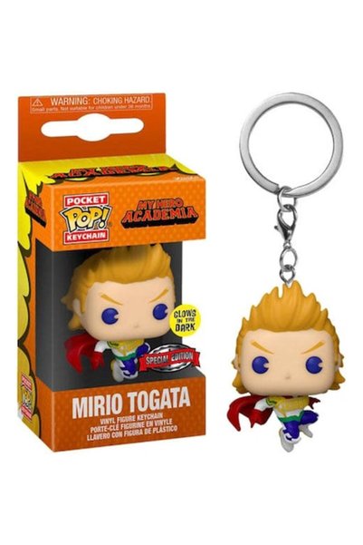 Pop Funko Pocket My Hero Academia - Mirio în costum (strălucește în întuneric)