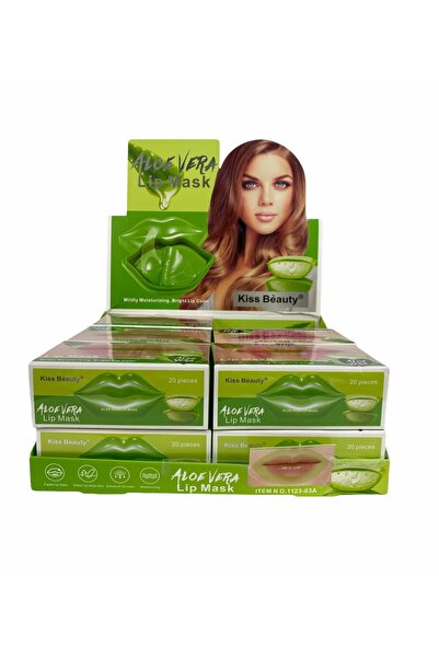 Kiss Beauty قناع الشفاه بالصبار