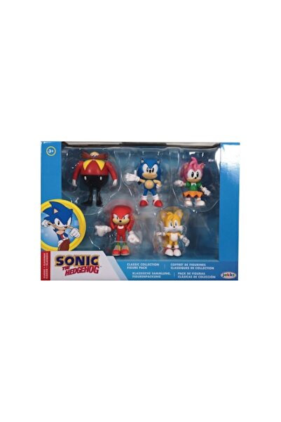 Jakks Pacific Σετ 5 φιγούρων Σόνικ 6 εκ.