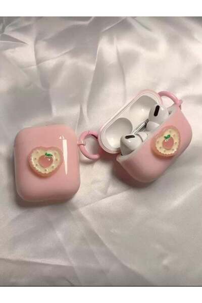 Generic AirPods 4 Light Pink Tulip 3D Peach Earphone Case