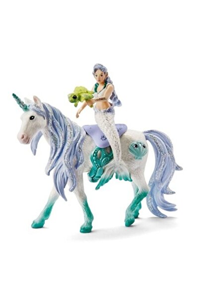 SCHLEICH Figurină Bayala Sirenă și Unicorn de Mare (42509)