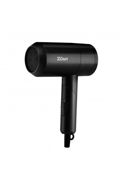 Zilan ZLN 9174 Hair Dryer 1800 W - Ionic, Foldable Handle, Cold Air, Concentrator (Black)