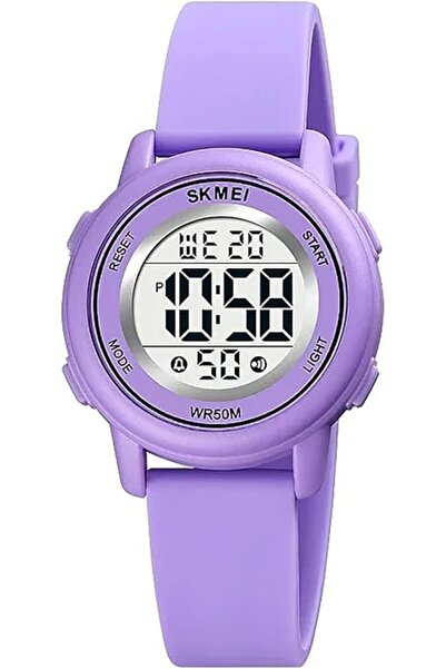 OEM Electronic Watch,Youth Waterproof Sports Night Light Multifunctional Watch,Purple