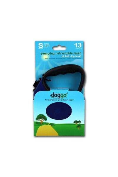 ALCOTT مقود دوجو قابل للسحب للاستخدام اليومي، مقاس 4 أشهر، أزرق صغير