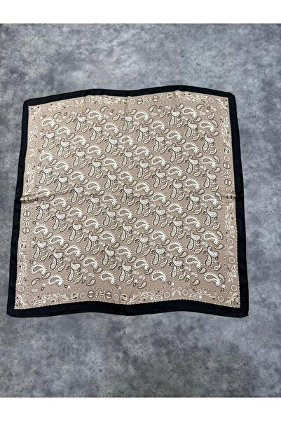 Axesoire 15355 Šal Sa deznom Crni bandana šal 70x70 cm